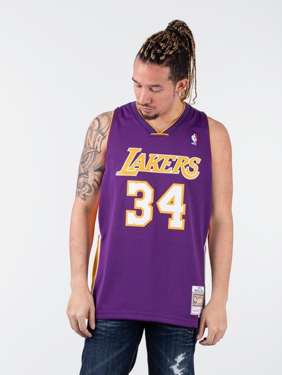 Koszulka męska koszykarska Mitchell & Ness tLos Angeles Lakers NBALakers O`Neal 3/5