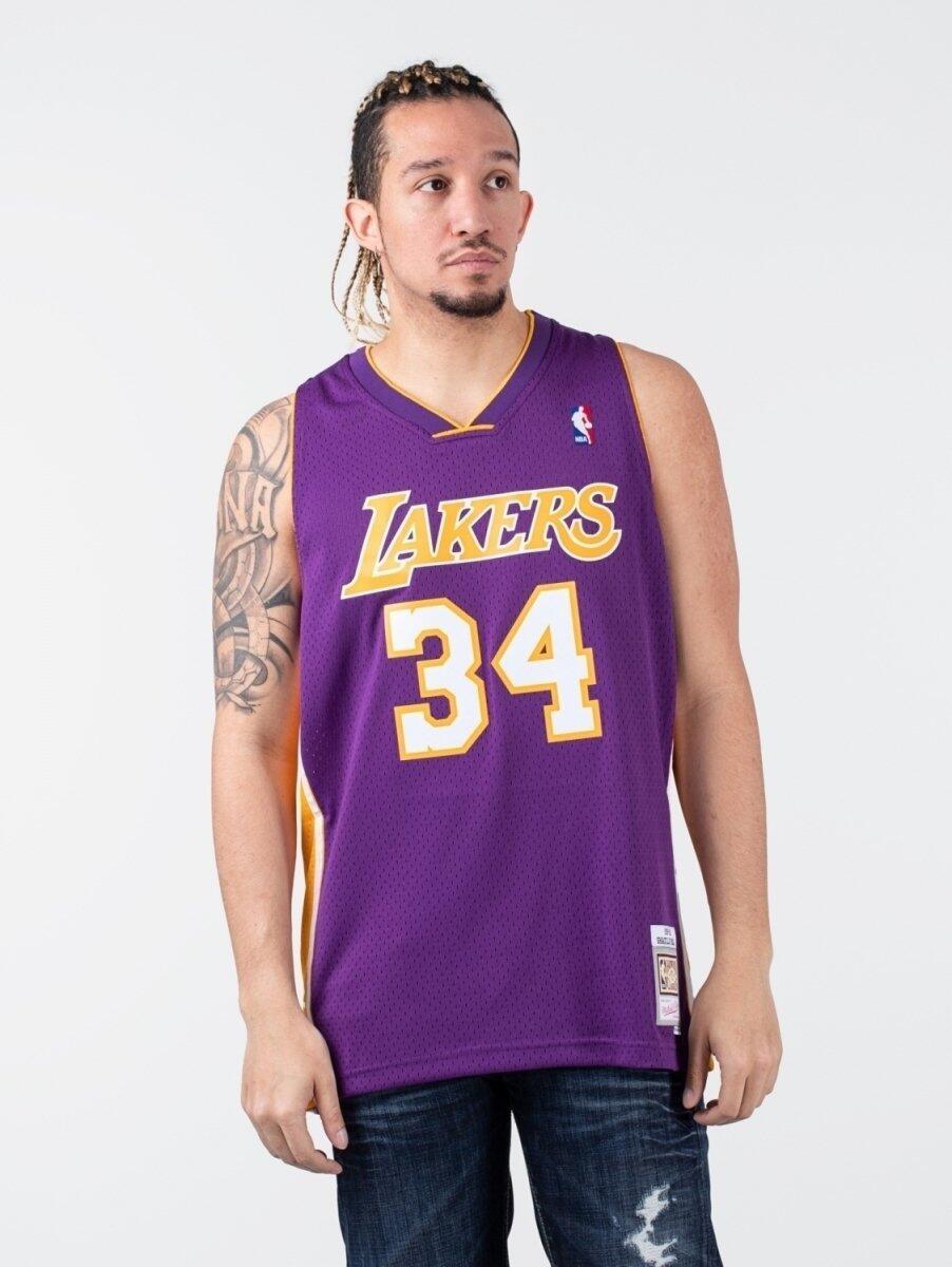 Koszulka męska koszykarska Mitchell & Ness tLos Angeles Lakers NBALakers O`Neal 2/5