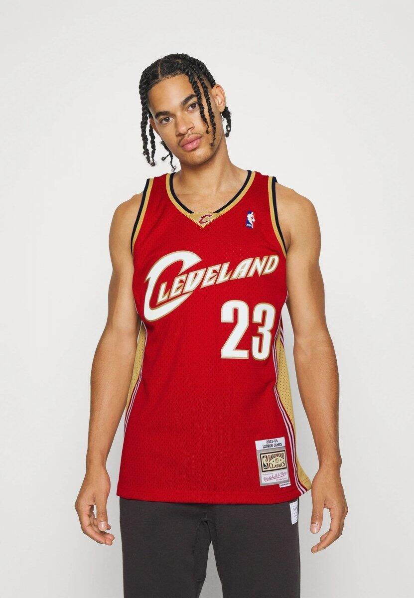 Canotta da basket da uomo Mitchell & Ness NBA Jersey Cavaliers Lebron James 2/5