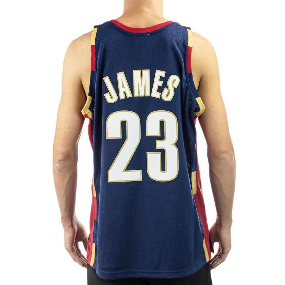 Koszulka męska do koszykówki Mitchell & Ness Cavaliers Lebron James