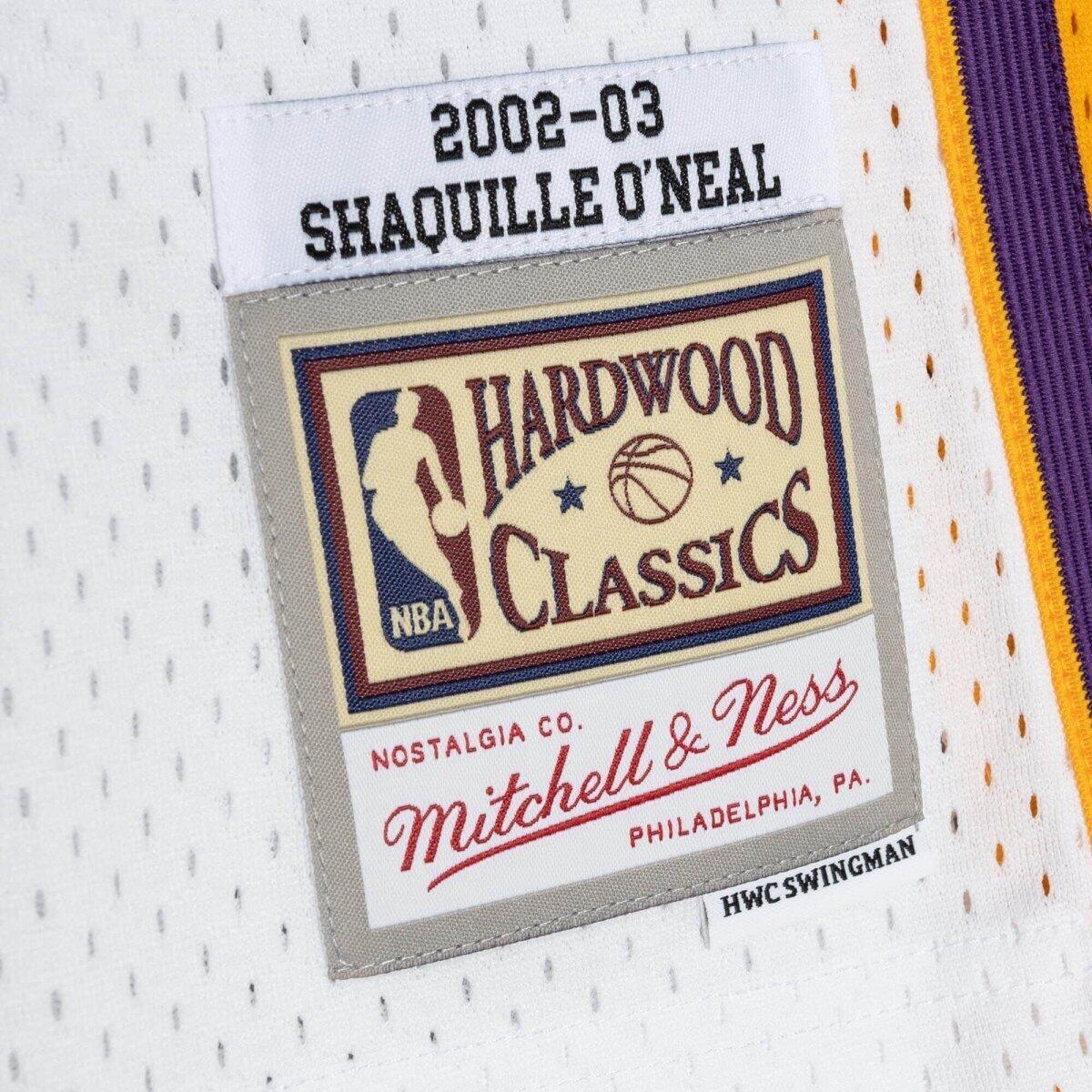 Maillot NBA Shaquille O'Neal Los Angeles Lakers 2002-03 Mitchell & ness Alternat 4/5