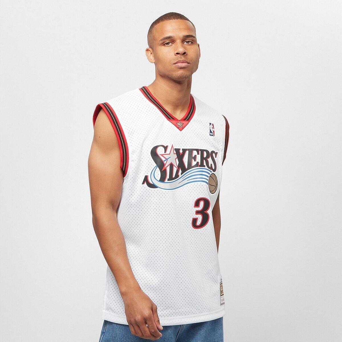 Koszulka do koszykówki męska Mitchell & Ness NBA Swingman Home Jersey 76ERS 00 2/5