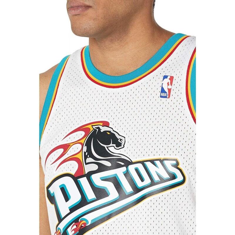 Koszulka do koszykówki męska Mitchell & Ness Detroit Pistons NBA Grant Hill