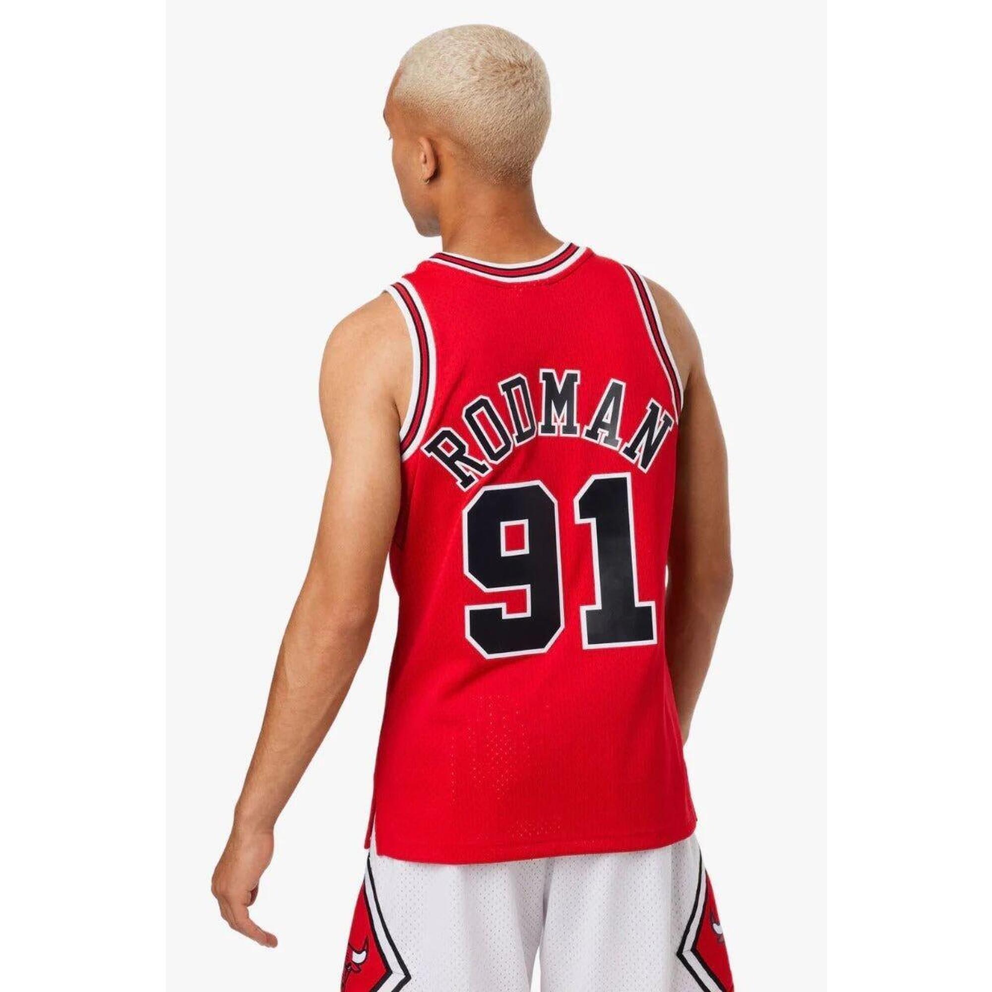 Basketballtrikot NBA Chicago Bulls Dennis Rodman Herren MITCHELL & NESS