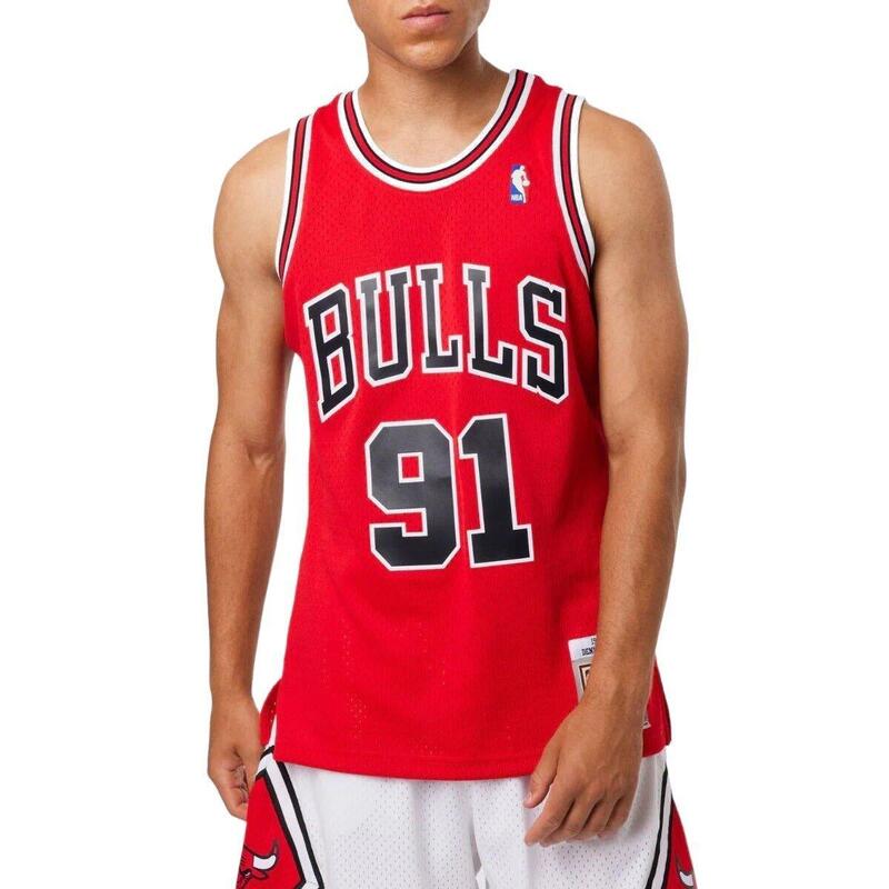 Koszulka do koszykówki Mitchell & Ness Chicago Bulls NBA Bulls Dennis Rodman