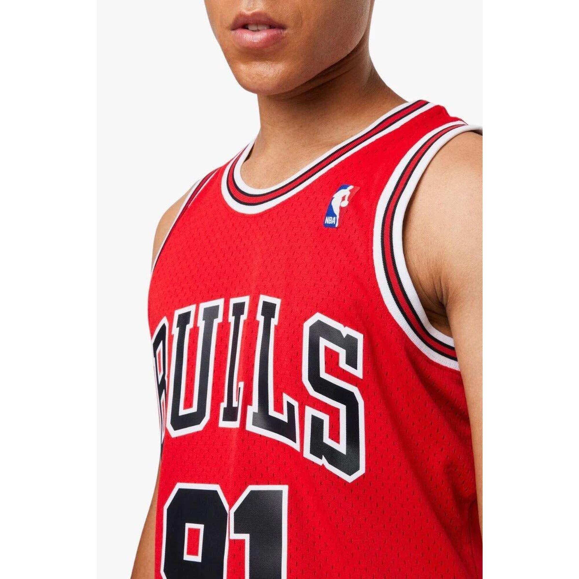 Koszulka do koszykówki Mitchell & Ness Chicago Bulls NBA Bulls Dennis Rodman