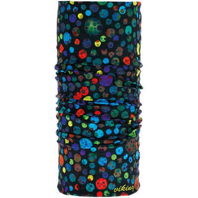 Scaldacollo multifunzione Viking Polartec Inside nero/multicolore