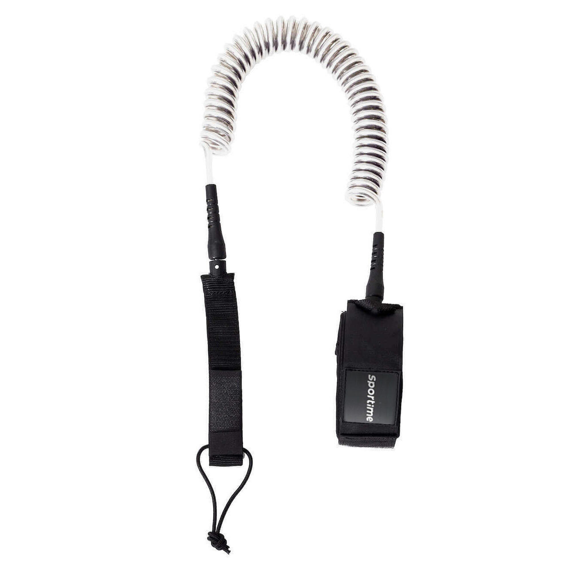 SUP-Coil Leash Indiana Weiß SUP Unisex Weiß 2/2