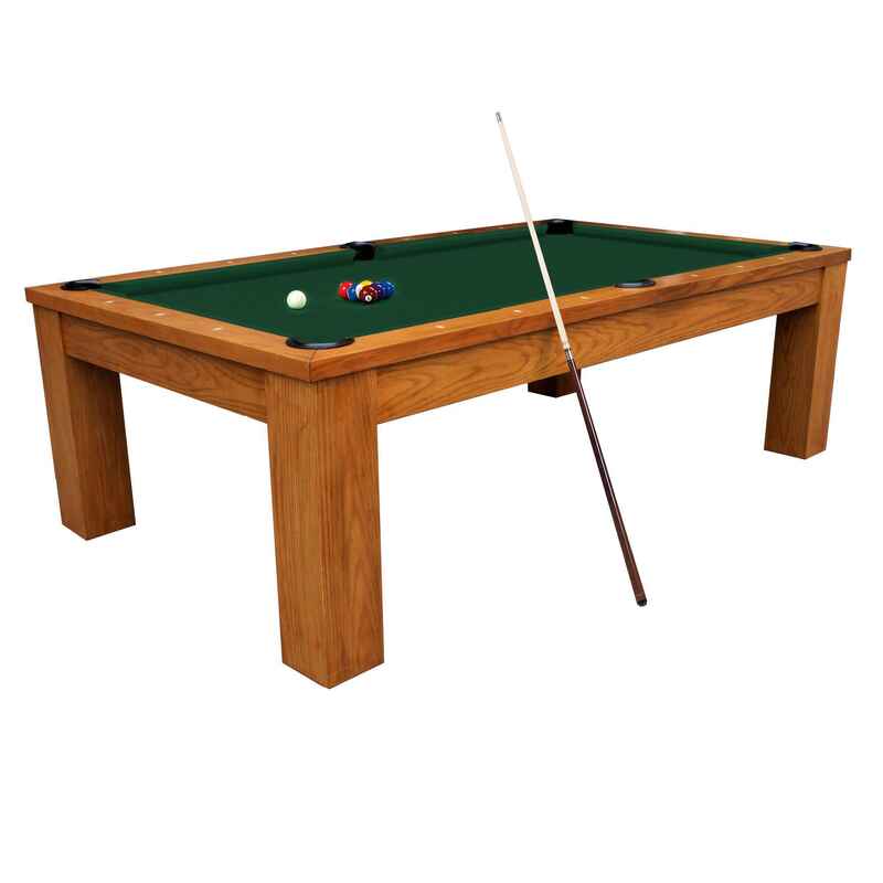Stradivari 8 ft Billardtisch "Ambiente in Natur", EuroSpeed Blau