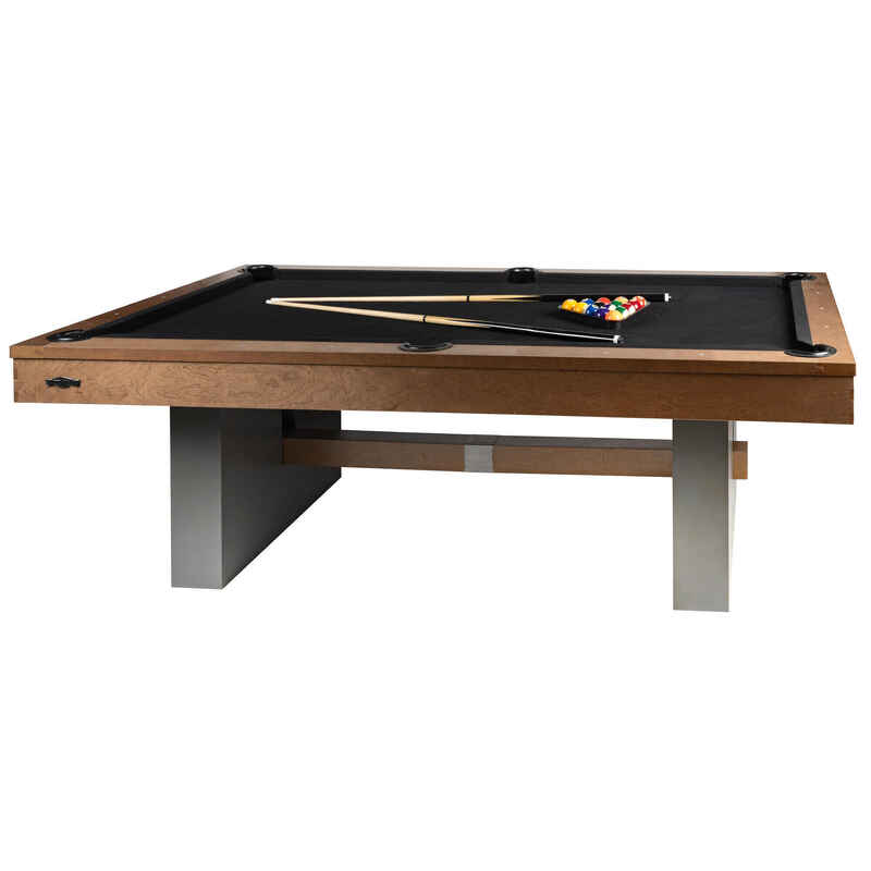 Bison Billardtisch "Loft Schiefer", Simonis 860 Tournament-Blue, 8 ft
