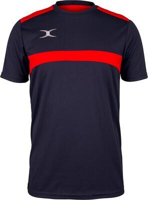 T-shirt photon blauw/rood