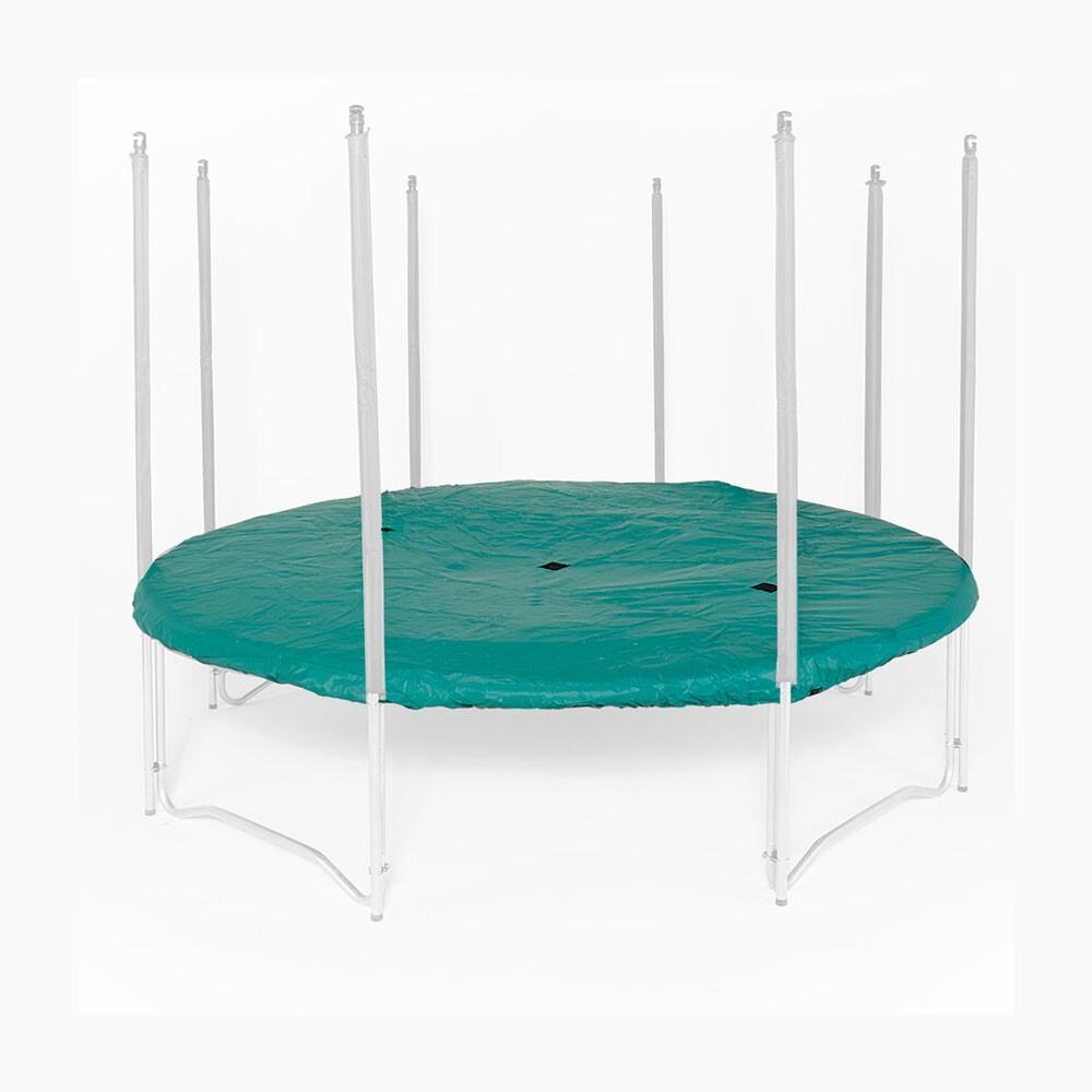 France Trampoline - Housse De Protection Pvc Premium Pour Trampoline Rond 3m96 - Bache De Trampoline - Vert - Taille Unique - Decathlon
