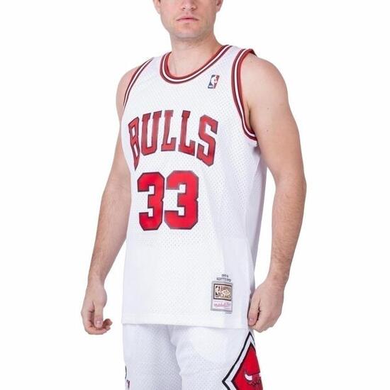 Magliette universali uomo Mitchell & Ness Chicago Bulls Nba Home