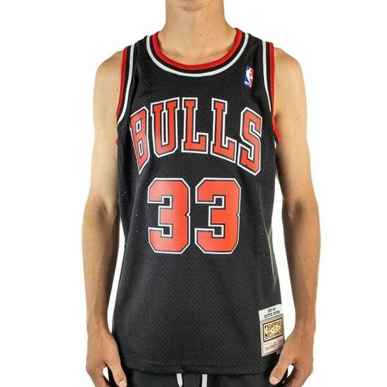 Magliette basket uomo Mitchell & Ness Nba Chicago Bulls Scottie Pippen Swingman