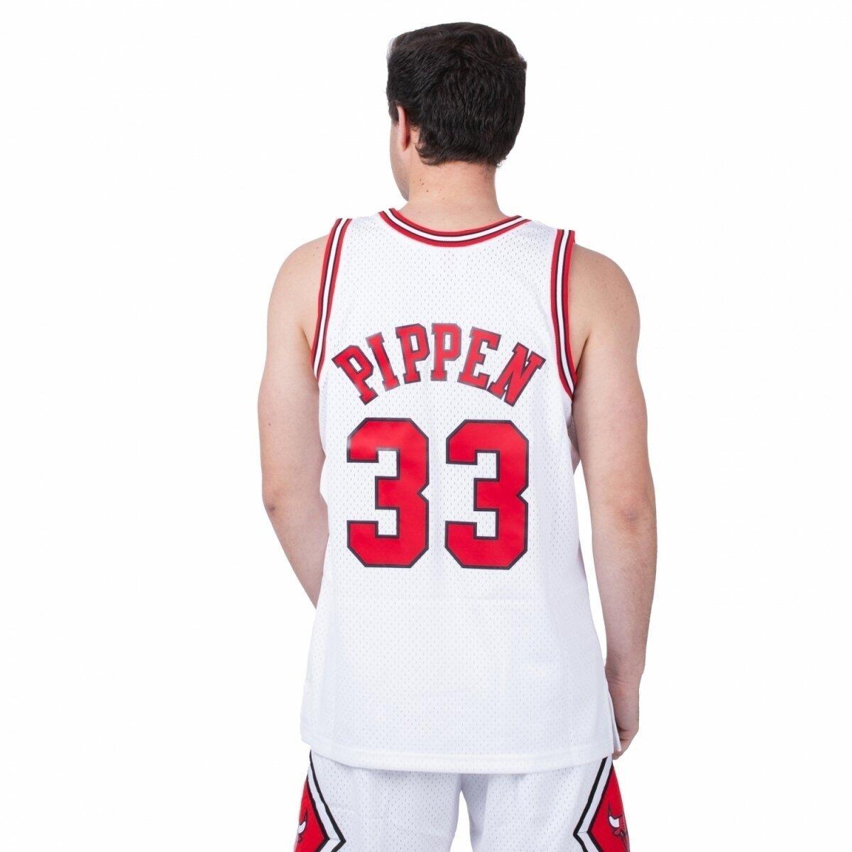 Maillot NBA Scottie Pippen Chicago Bulls 1997-98 Mitchell & ness Hardwood Classi 3/5