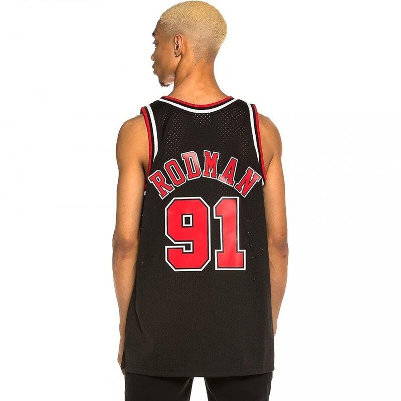 Koszulka do koszykówki Mitchell & Ness Chicago Bulls NBA Swingman Dennis Rodman