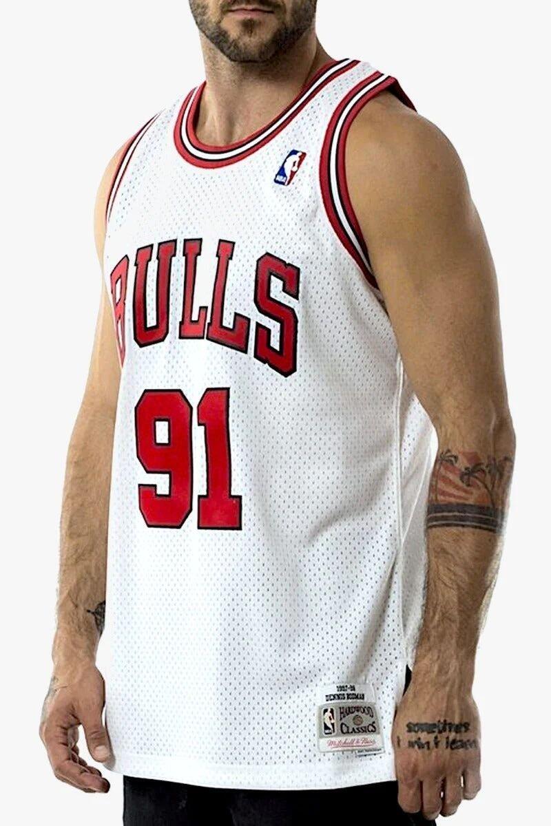 Koszulka męska do koszykówki Mitchell & Ness Chicago Bulls NBA Dennis Rodman 2/5