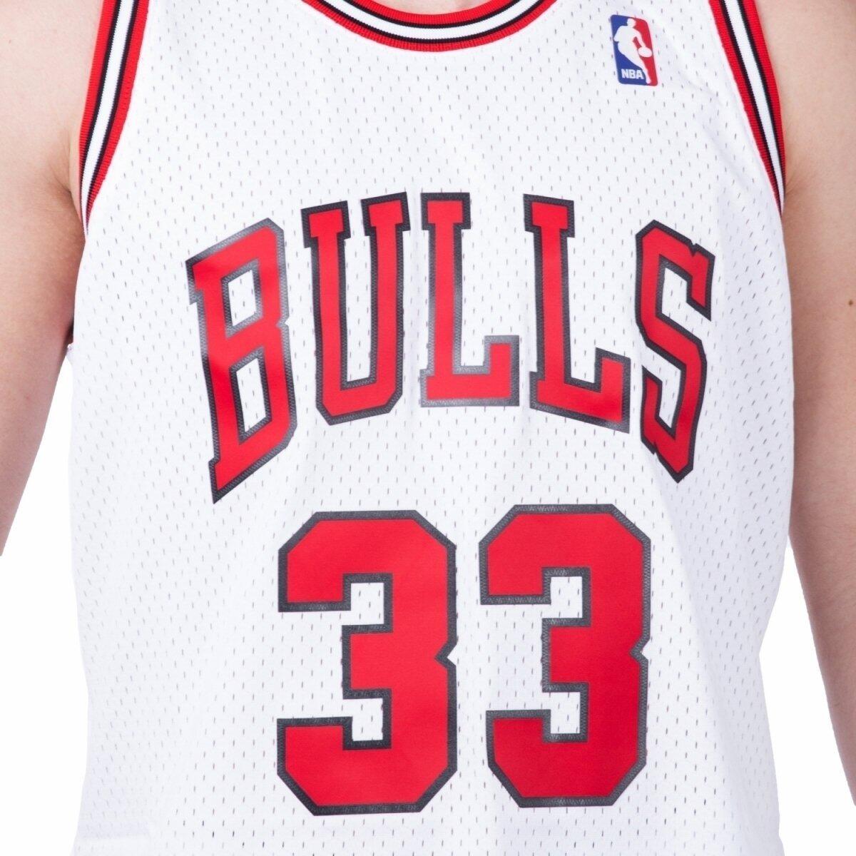 Maillot NBA Scottie Pippen Chicago Bulls 1997-98 Mitchell & ness Hardwood Classi 4/5