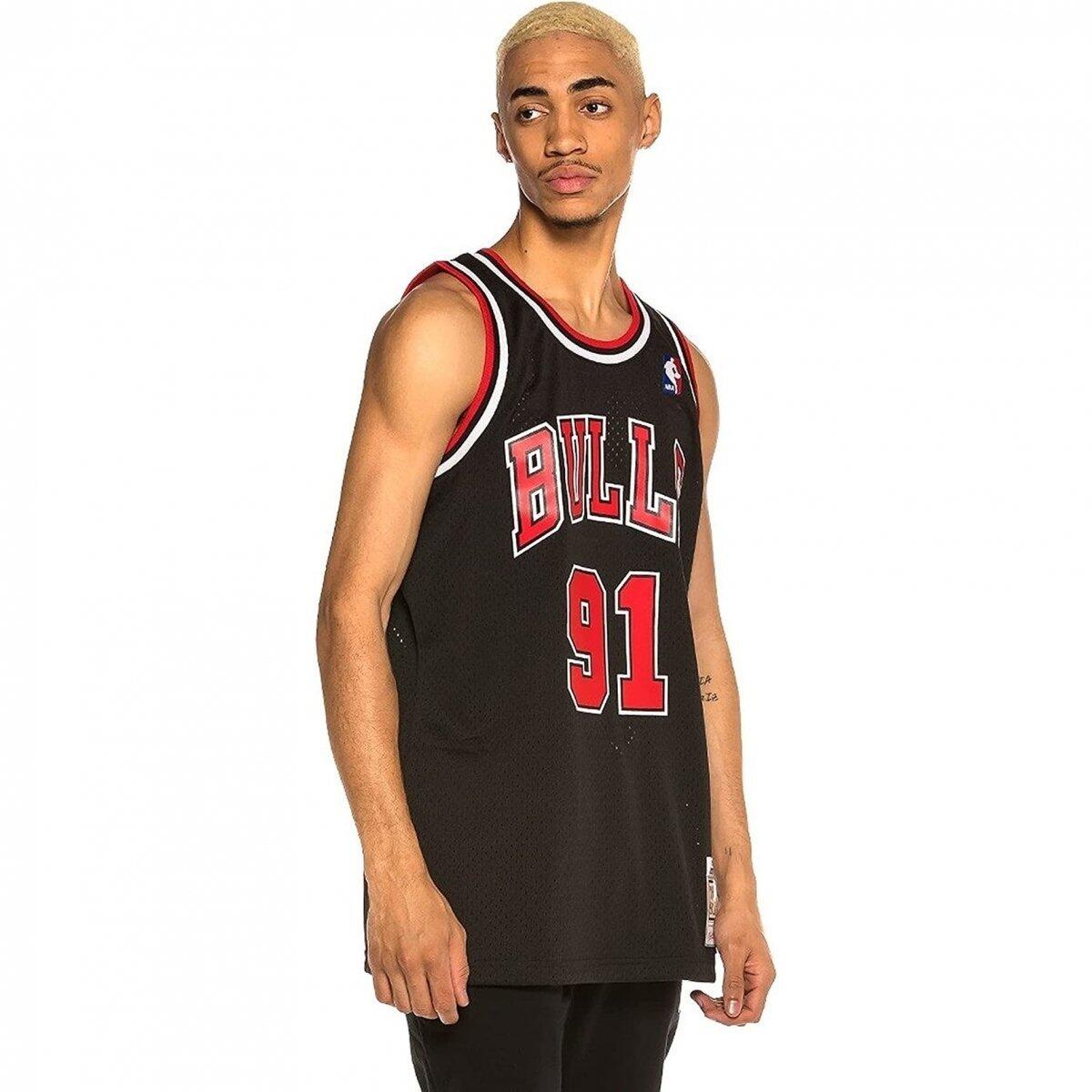 Camiseta NBA Chicago Bulls Dennis Rodman 3/5