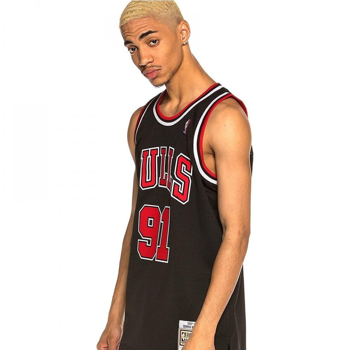 Camiseta NBA Chicago Bulls Dennis Rodman 4/5