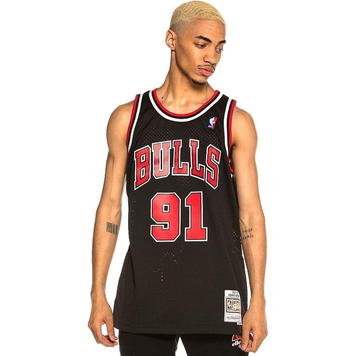 Camiseta NBA Chicago Bulls Dennis Rodman 2/5