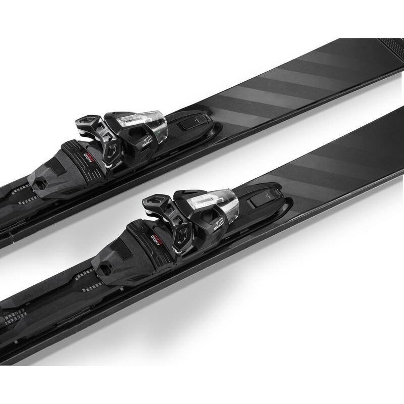 Voyager FusionX Black  - Ski's - black - unisex | heren - Pisteskiën