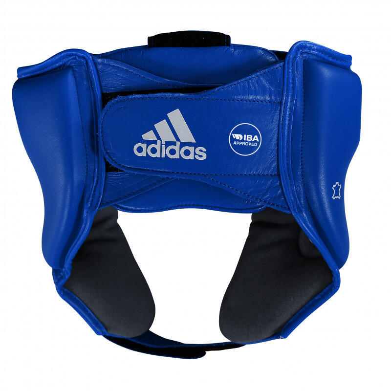 adidas AIBA hoofdbeschermer blauw M