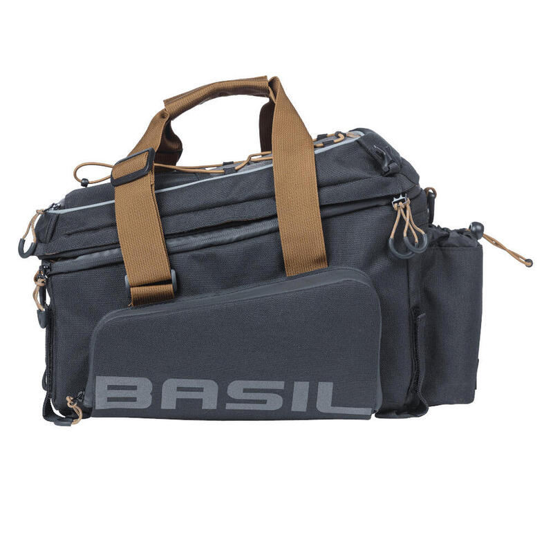 BASIL Bagagedraagtas Miles XL Pro, zwart leisteen