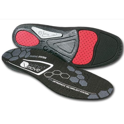 Carbon Speed Silver Adult Insoles - Black