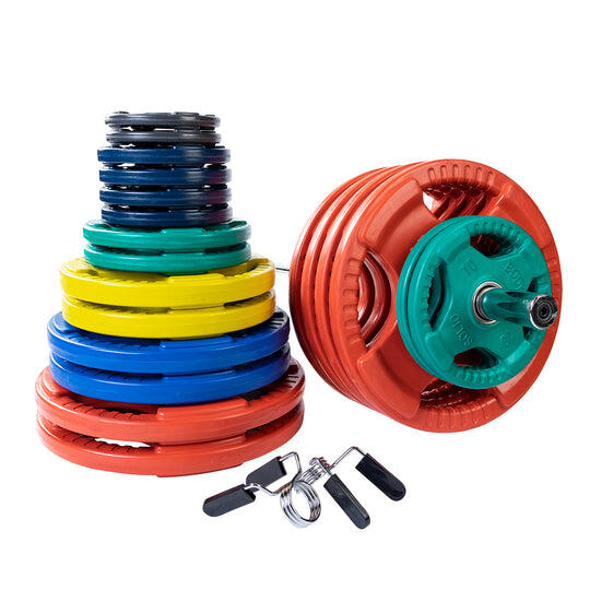 Disques oly en caoutchouc ORCK2.50 pour fitness et musculation 3/3