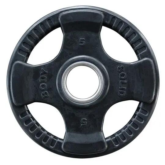 Rubber Olympic plate ORTK5 / ORCK5 for fitness and strength training