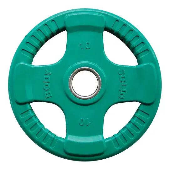 Rubber Olympic plate ORCK10 for fitness and strength training