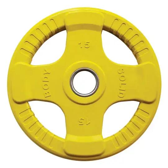 Rubber Olympic plate ORCK15 for fitness and strength training