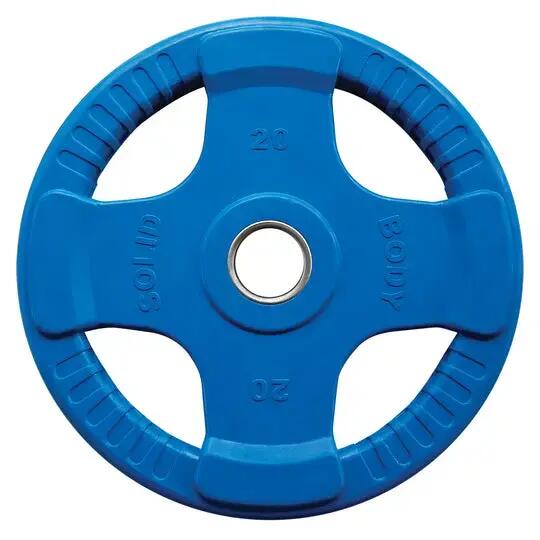 Rubber Olympic plate ORCK20 for fitness and strength training
