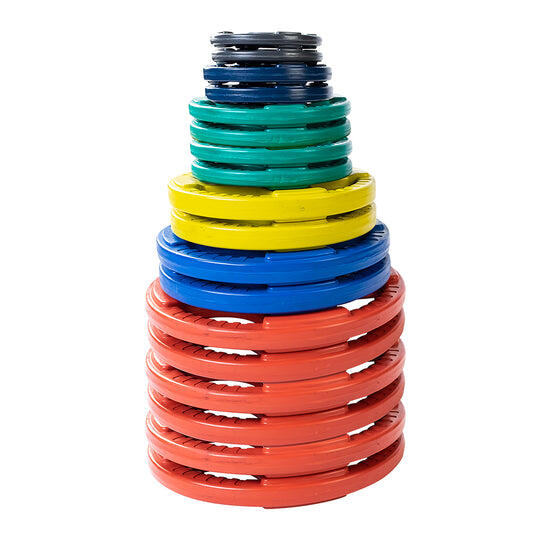 Disques oly en caoutchouc ORCK2.50 pour fitness et musculation 2/3
