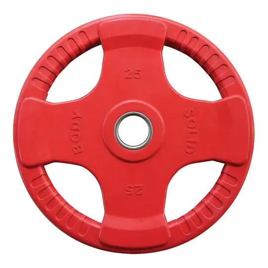 Rubber Olympic plate ORCK25 for fitness and strength training