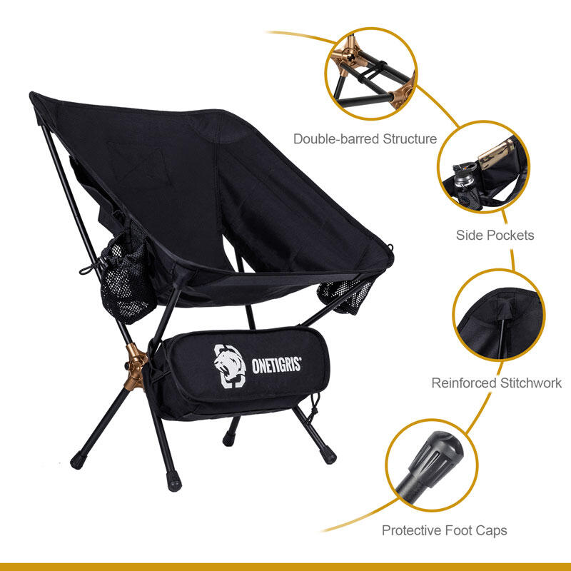 Promenade Camping Chair 04 輕量露營摺椅 / 黑色