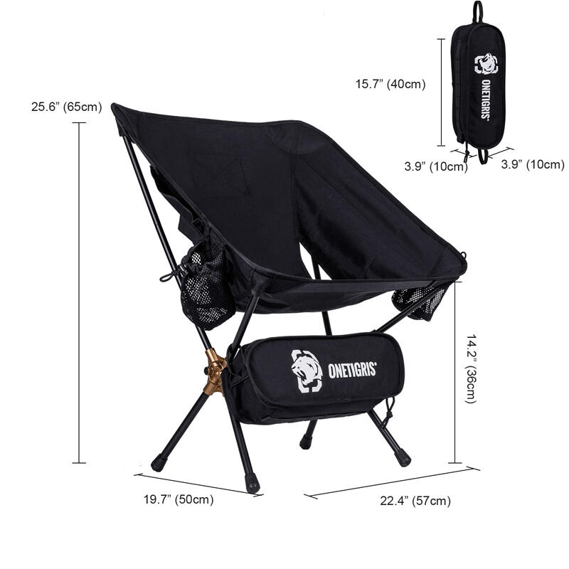 Promenade Camping Chair 04 / BLACK