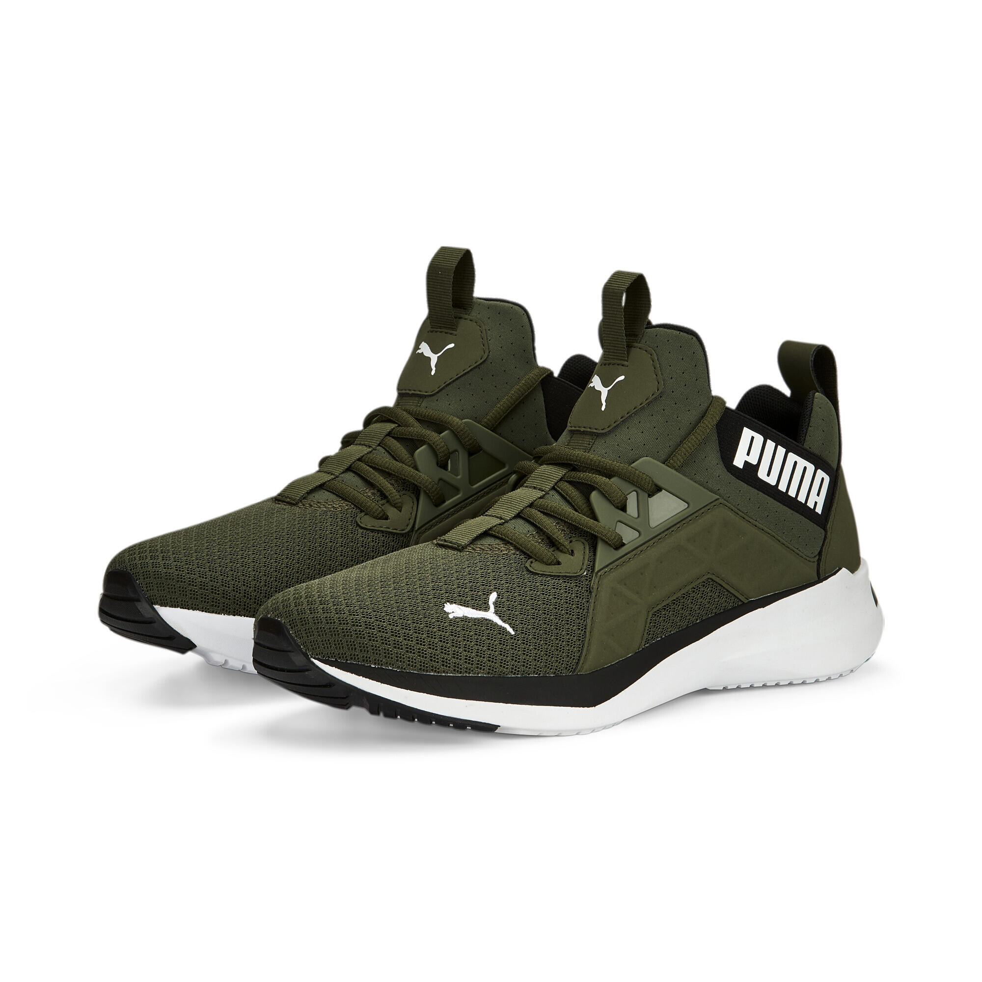Puma - Chaussures De Running Softride Enzo Nxt Homme Puma - Chaussures De Sport - Blanc|noir|vert - Decathlon
