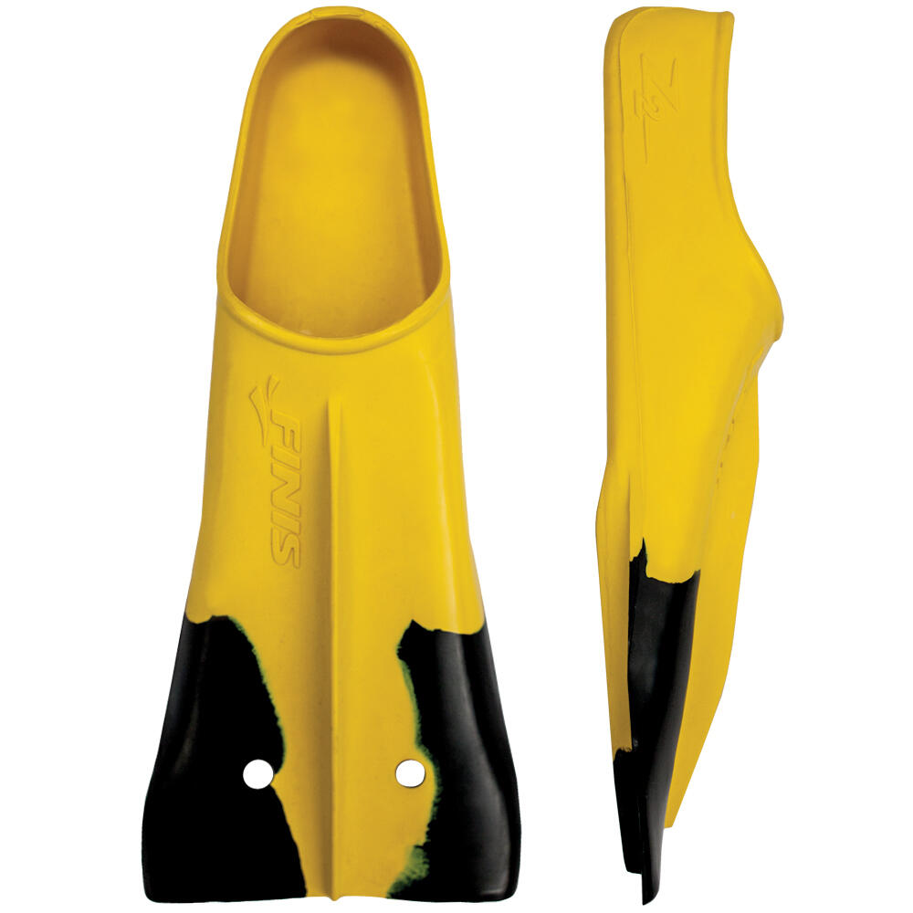 FINIS Aletas cortas de entrenamiento para Natación Finis Zoomers Z2 Amarillo Negro