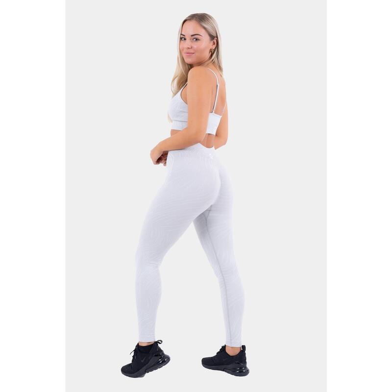 Animal Seamless Scrunch Leggings - Gris