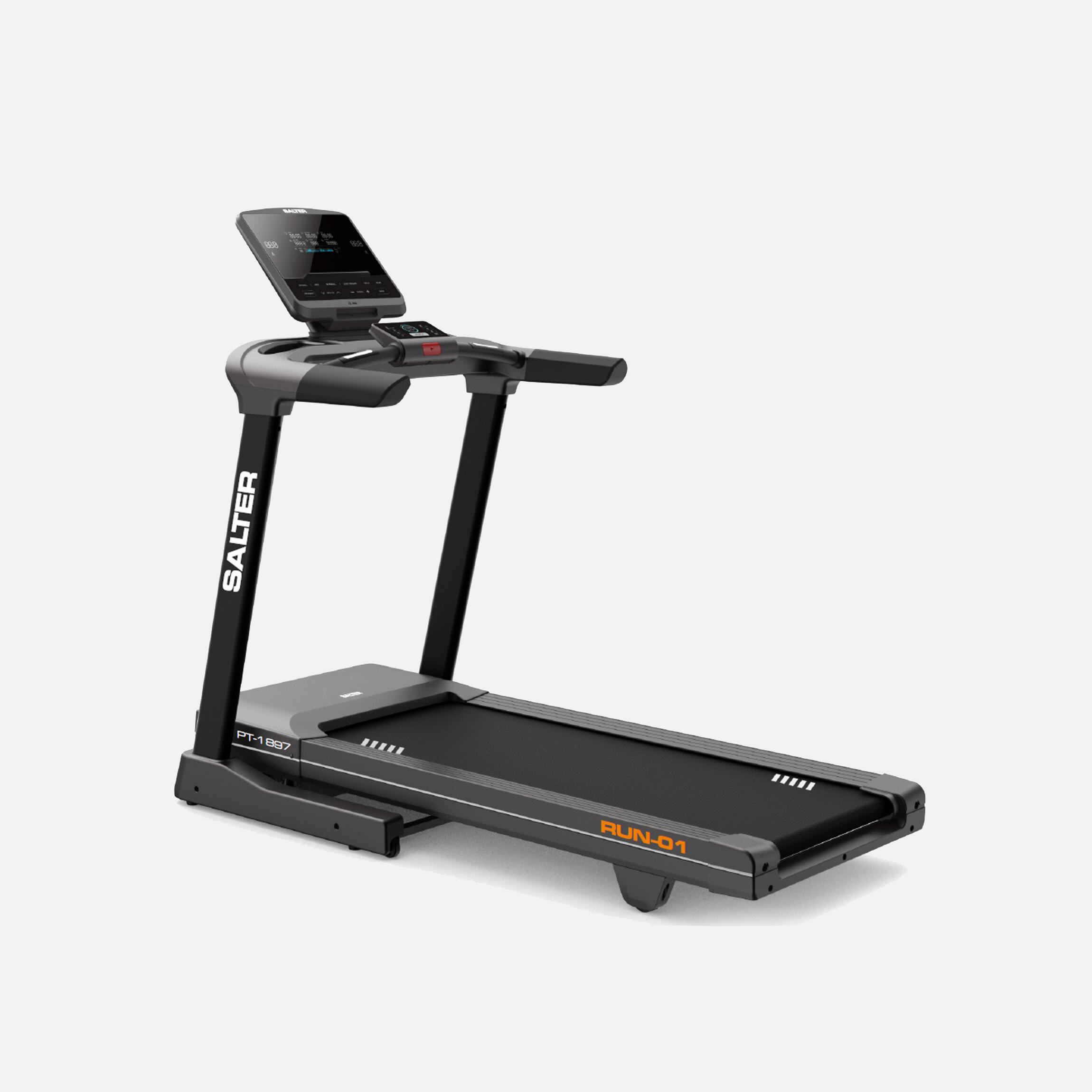 SALTER Máquina cinta de correr Salter PT-1897 plegable con 12 programas preestablecidos
