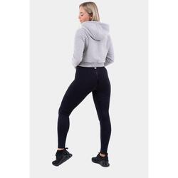 Fitness Crop Hoodie Femme - Gris