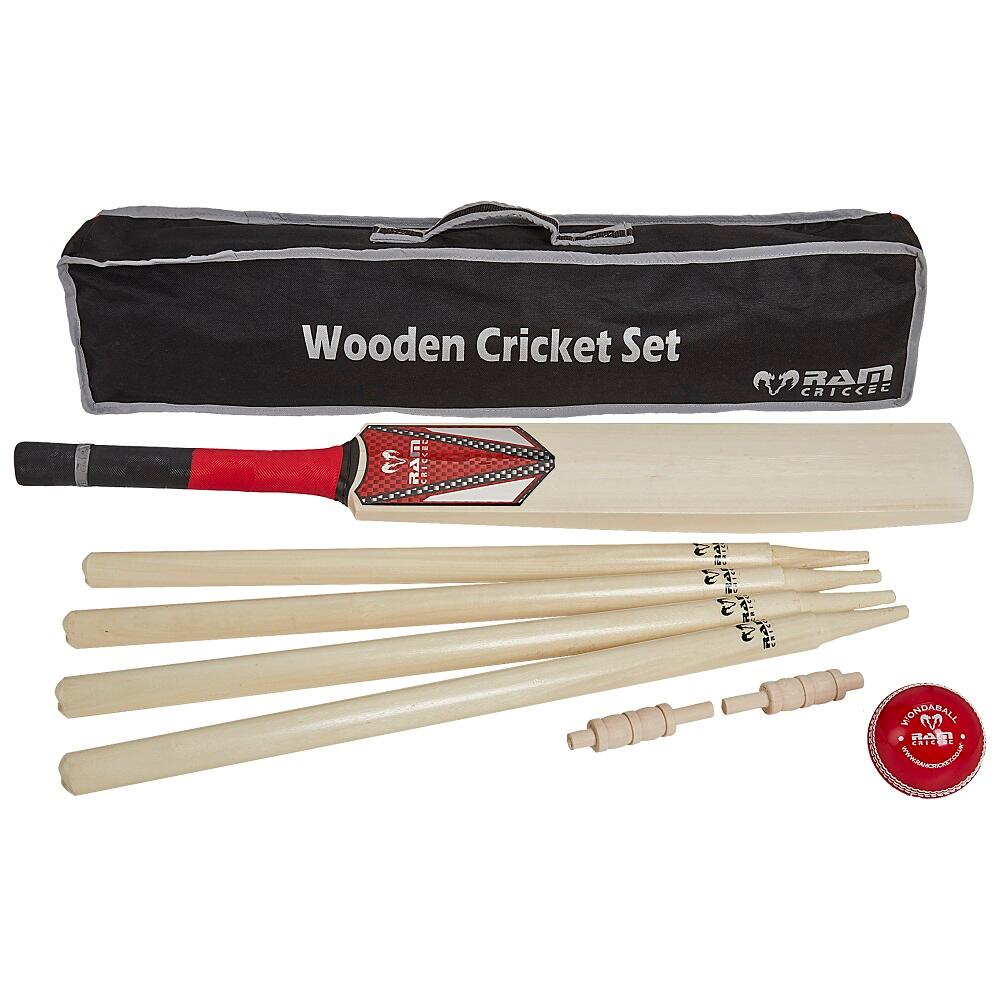 RAM CRICKET Wooden Cricket Set