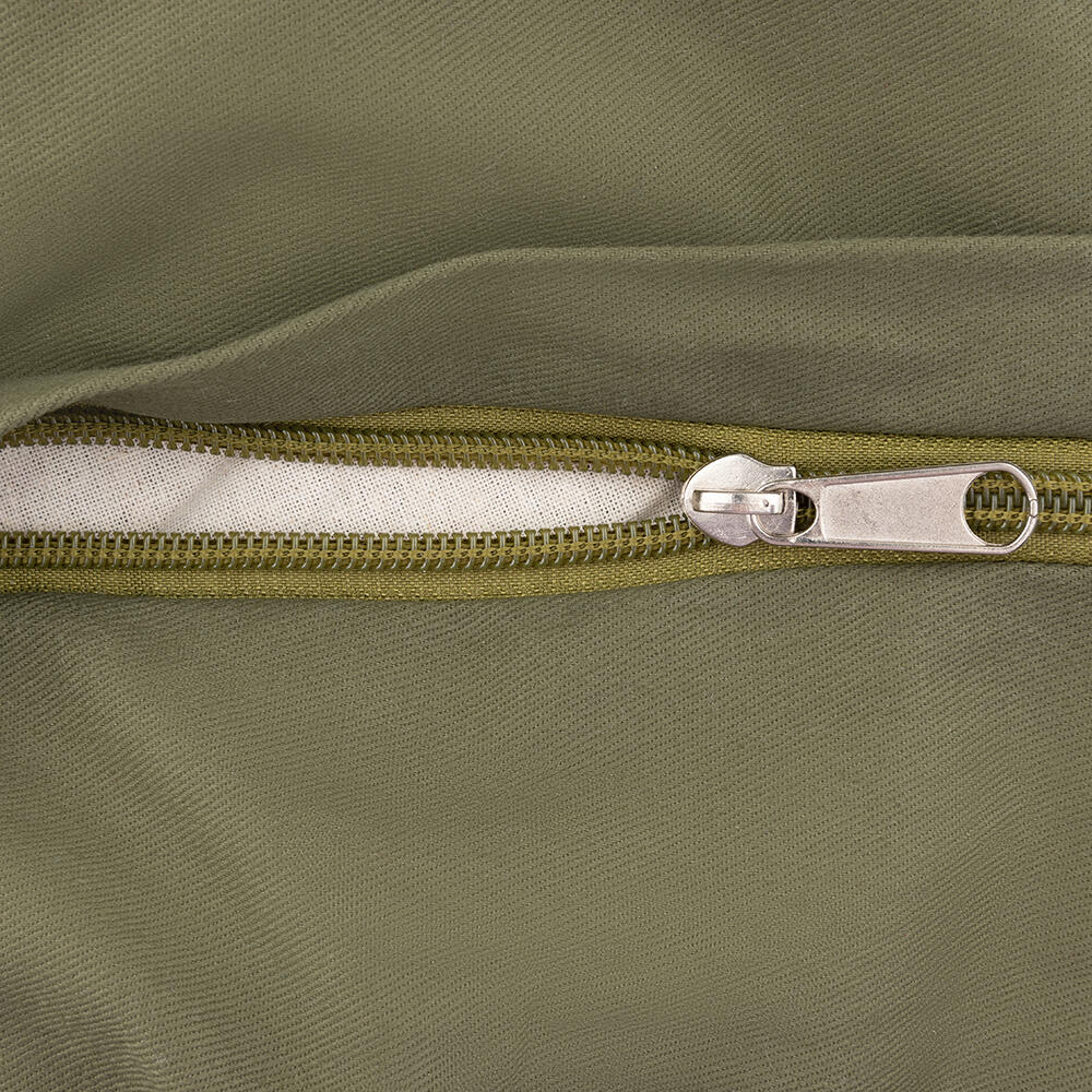 Meditatiekussen - Yoga Kussen - Groen - Rond 15 x 33 cm - GOTS Keurmerk 3/5
