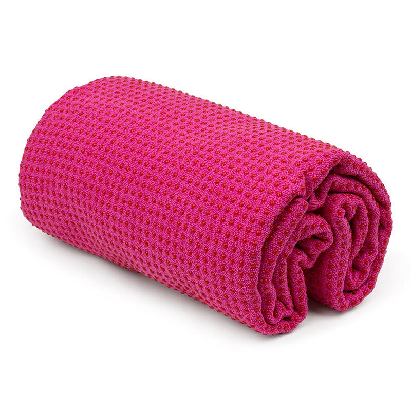 MindBaas - Yoga Handdoek - Roze