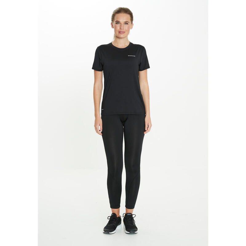 Laufshirt Yonan W Performance Laufsport Damen Black Atmungsaktiv ENDURANCE