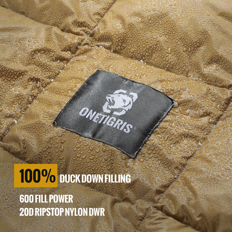Foldable Camping Blanket 2.0 / One Person / BROWN