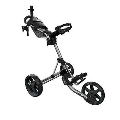 Carrello da golf pieghevole manuale a 3 ruote unisex Clicgear 4.0 nero