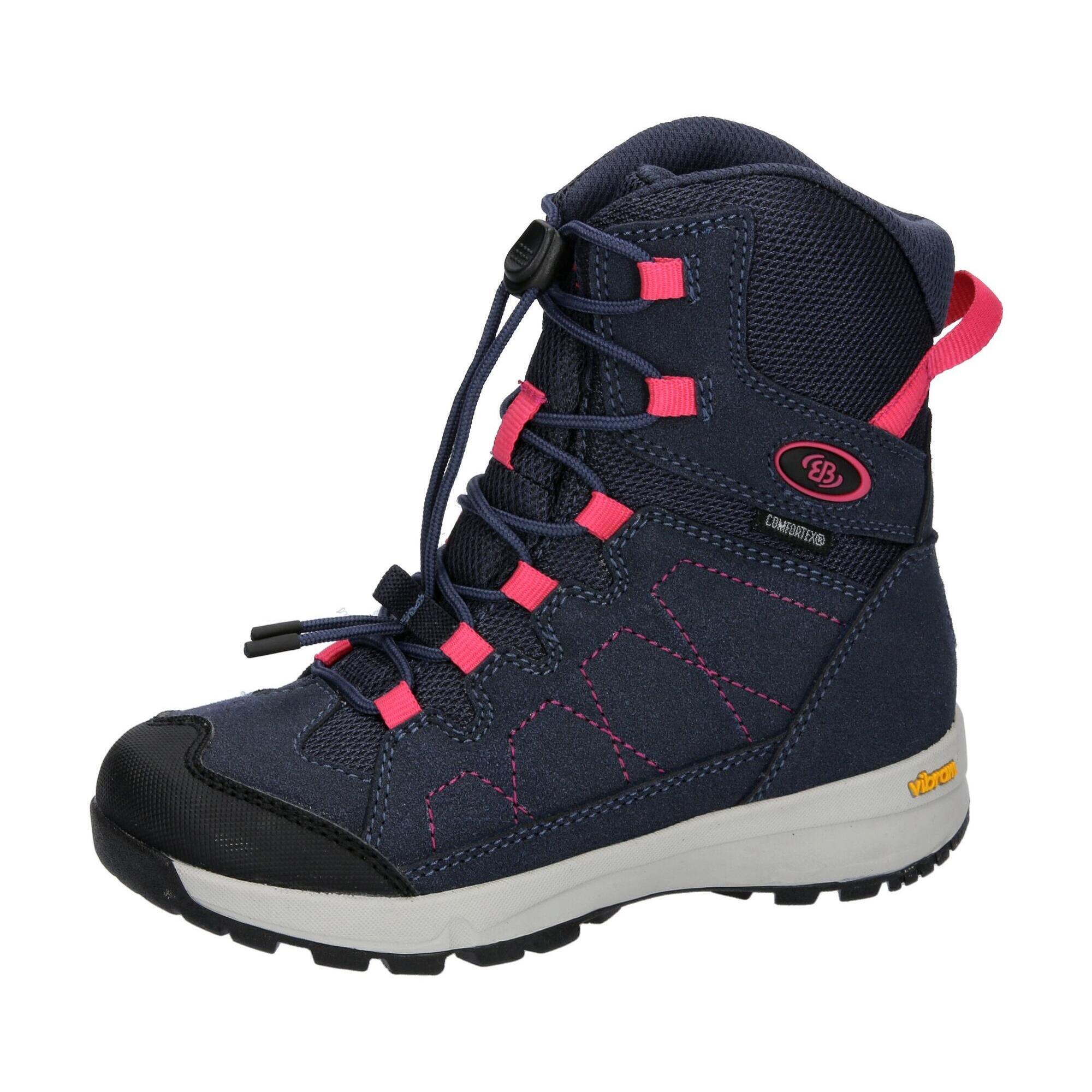 Brütting - Chaussures D’hiver Imperméable Et Respirant Laçage Filles Brütting Farum - Après Ski - Bleu - 37 - Decathlon